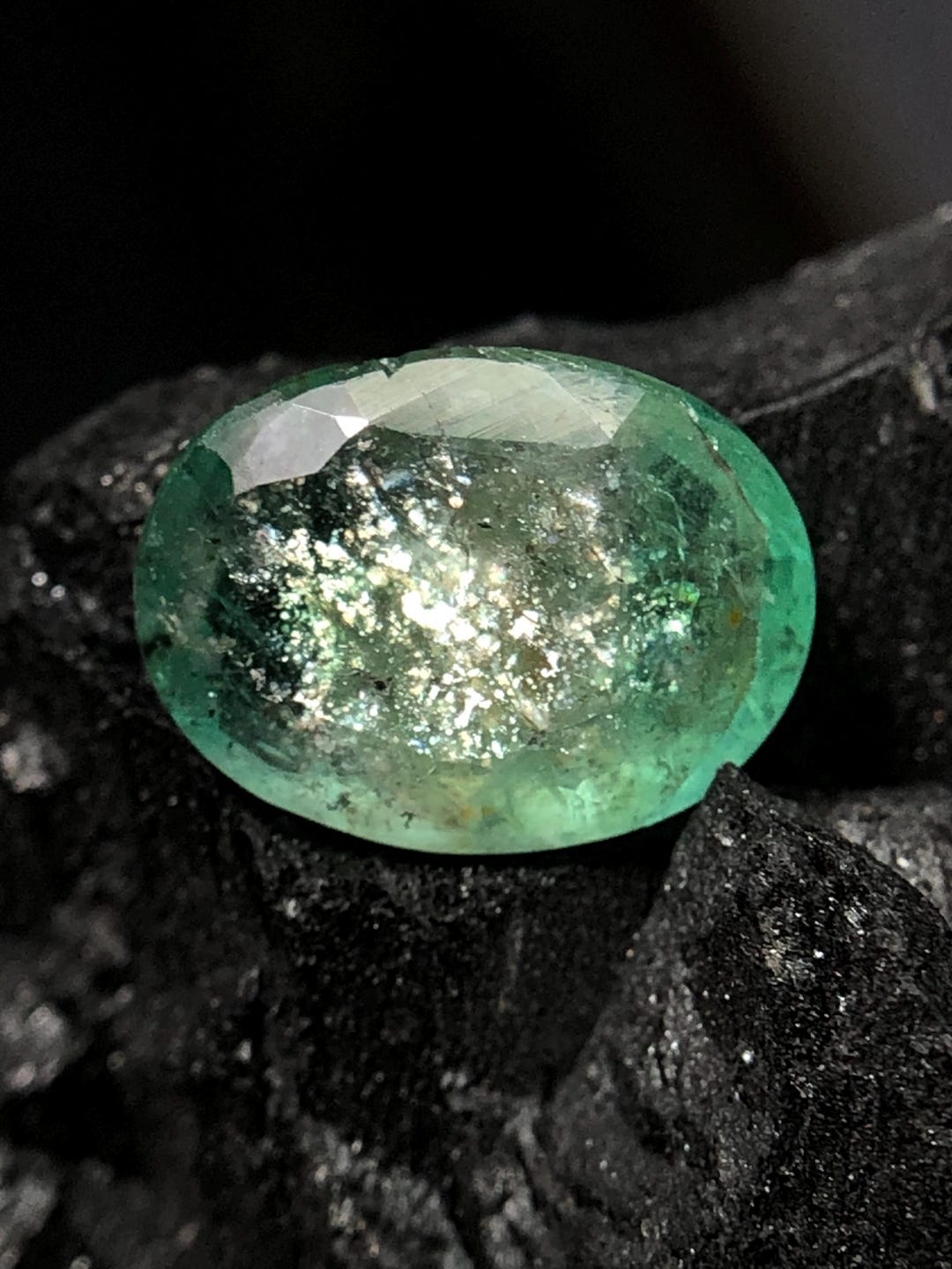 Fire Sunstone Natural Sunstone Fire Emerald Gemstone, 2.50 Carat Oval Cut, Loose Gem ...