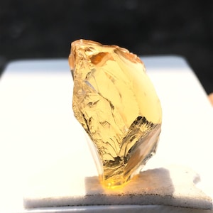 41 Carats Citrine Rough | Natural Yellow Citrine Raw | Citrine Rough For Jewelry Making, Loose Crystal, Faceting Grade Rough.