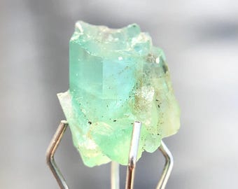 Natural Uncut Emerald Specimen, 1.65 Carat Rough Emerald Crystal
