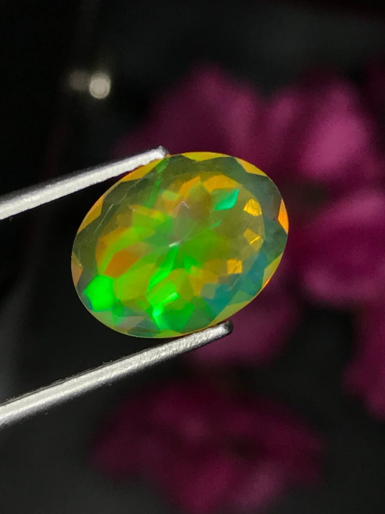 Buy Beautiful Yellow Green Fire Opal Natural Opal Yellow Fire Online in