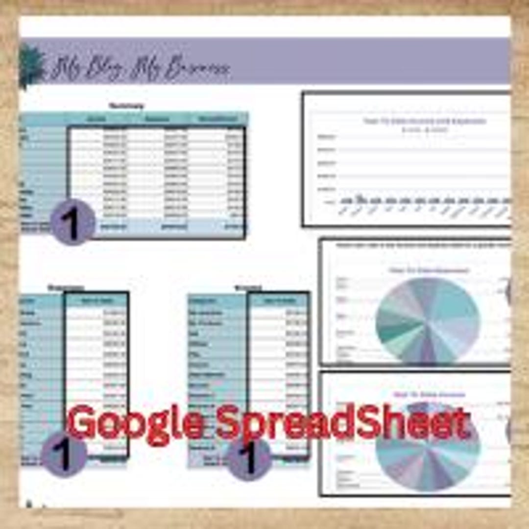 Google Spreadsheet Template| Customizable Digital Spreadsheet for ...