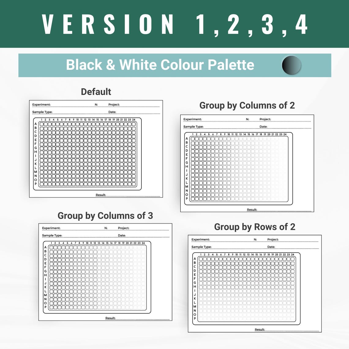 Image 2 for 384 Well Plate Template