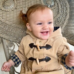 Boys Toggle Coat Etsy Australia