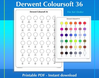 Derwent ダーウェント 色鉛筆 カラーソフト 36色セット 0 色鉛筆 36色