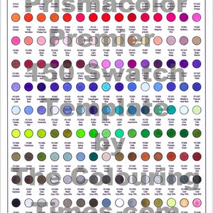 Prismacolor Premier 150 Swatch Chart Template New Colours Included 2 ...
