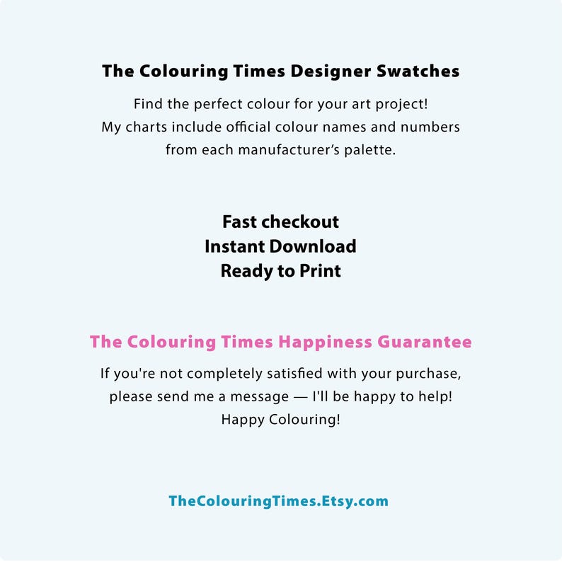 Tabla de muestras BIG Polychromos Faber-Castell 120, plantilla de impresión grande, 4 páginas, PDF, nombres, números para lápices de colores, página para colorear Polys imagen 5