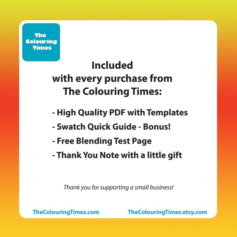 Winsor Newton 48 Swatch Chart Printable Template PDF (Instant Download ...