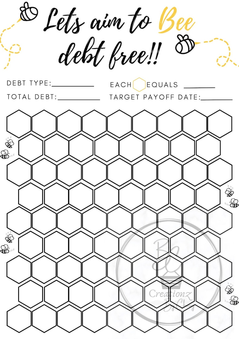Debt Payoff Tracker Printable Debt Tracker Visual Payoff Debt Credit Debt Payoff Tracker Printable Debt Tracker Visual Payoff Debt Credit