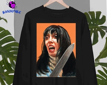 The Shining Knife Halloween Unisex T-Shirt, The Shining Tshirt, Horror Movie Tshirt, Horror Tshirt, Horror Fan Tshirt, Git For Her