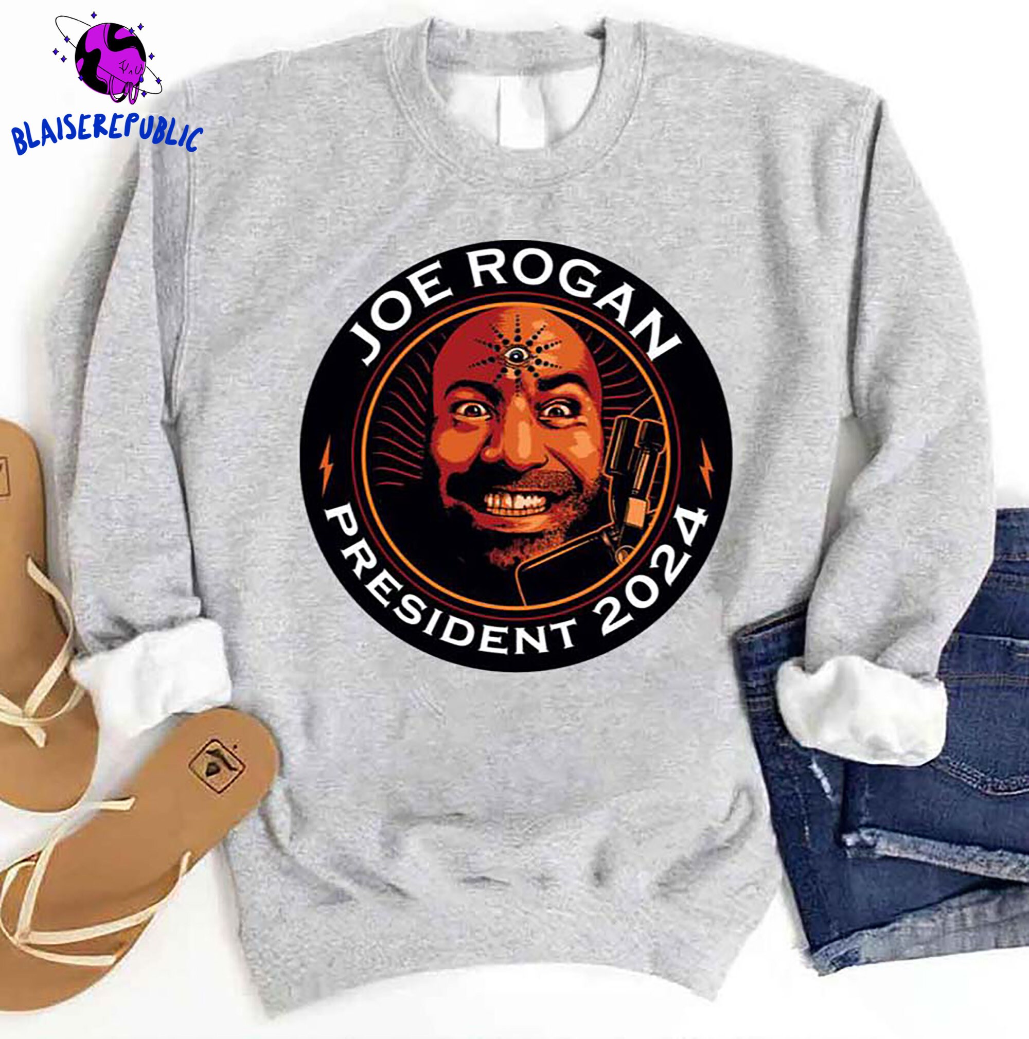 Joe Rogan for President 2024 Premium Unisex Tshirt, Joe Rogan Tshirt