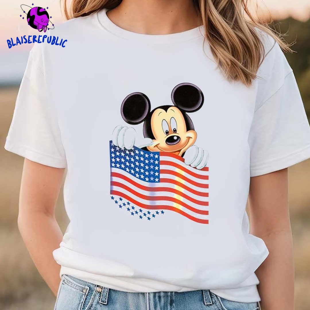 mickey mouse fourth of july shirt