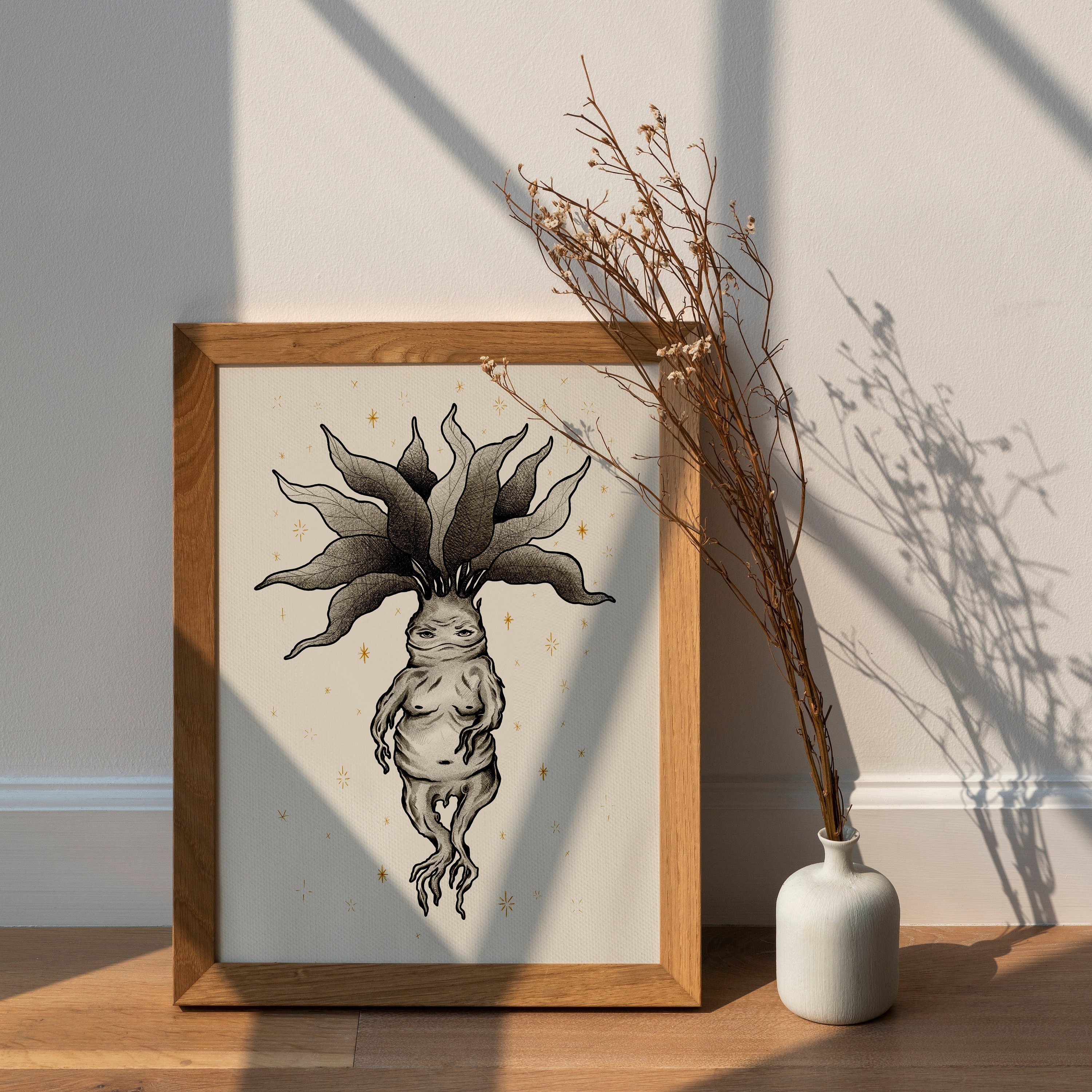 Objeto Decorativo Mandrake