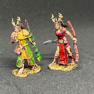 Female Human Druid D&D miniatures