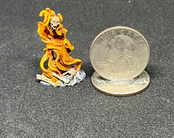Flame Skull or Demi-Litch D&D miniature