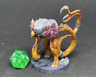Hand Painted Demogorgon D&D miniature from Dungeons and Lasers V: Deuslair Stretch Goals