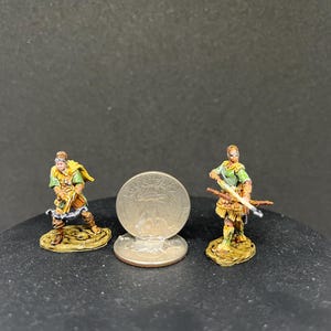 Weiblicher Mensch Waldläufer D&D Miniaturen