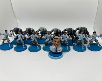 Koasball Team #8: Moonshire Lycanthropes with Hand Painted miniatures