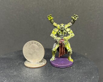 Hand Painted 4 armed flesh golemn D&D miniatures from Folklore - The Affliction
