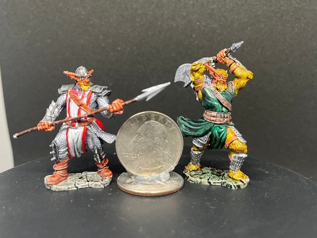 Bugbear Fighters D&D Miniatures - Etsy
