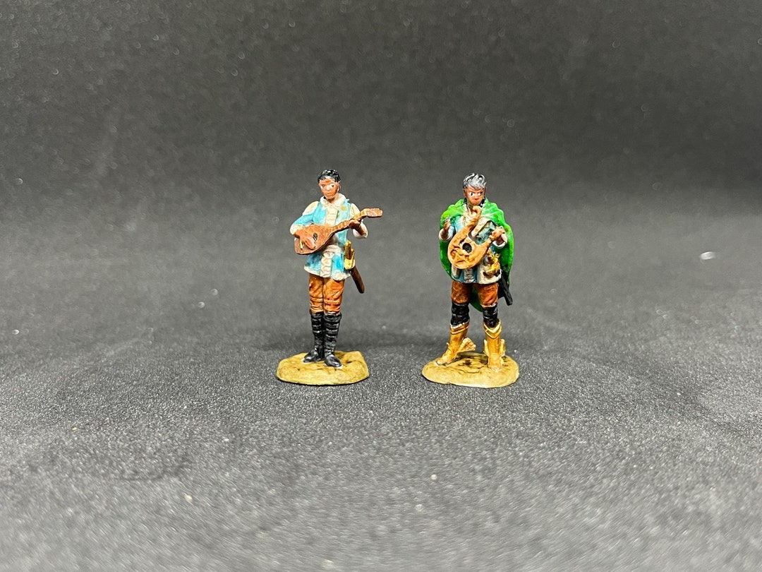 D&D Nolzur’s Marvelous – Elfe Barde Mâle, Figurine Non Peinte Pour Jeu De Rôle