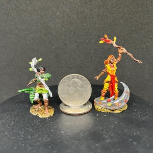 Female Human Druid D&D miniatures