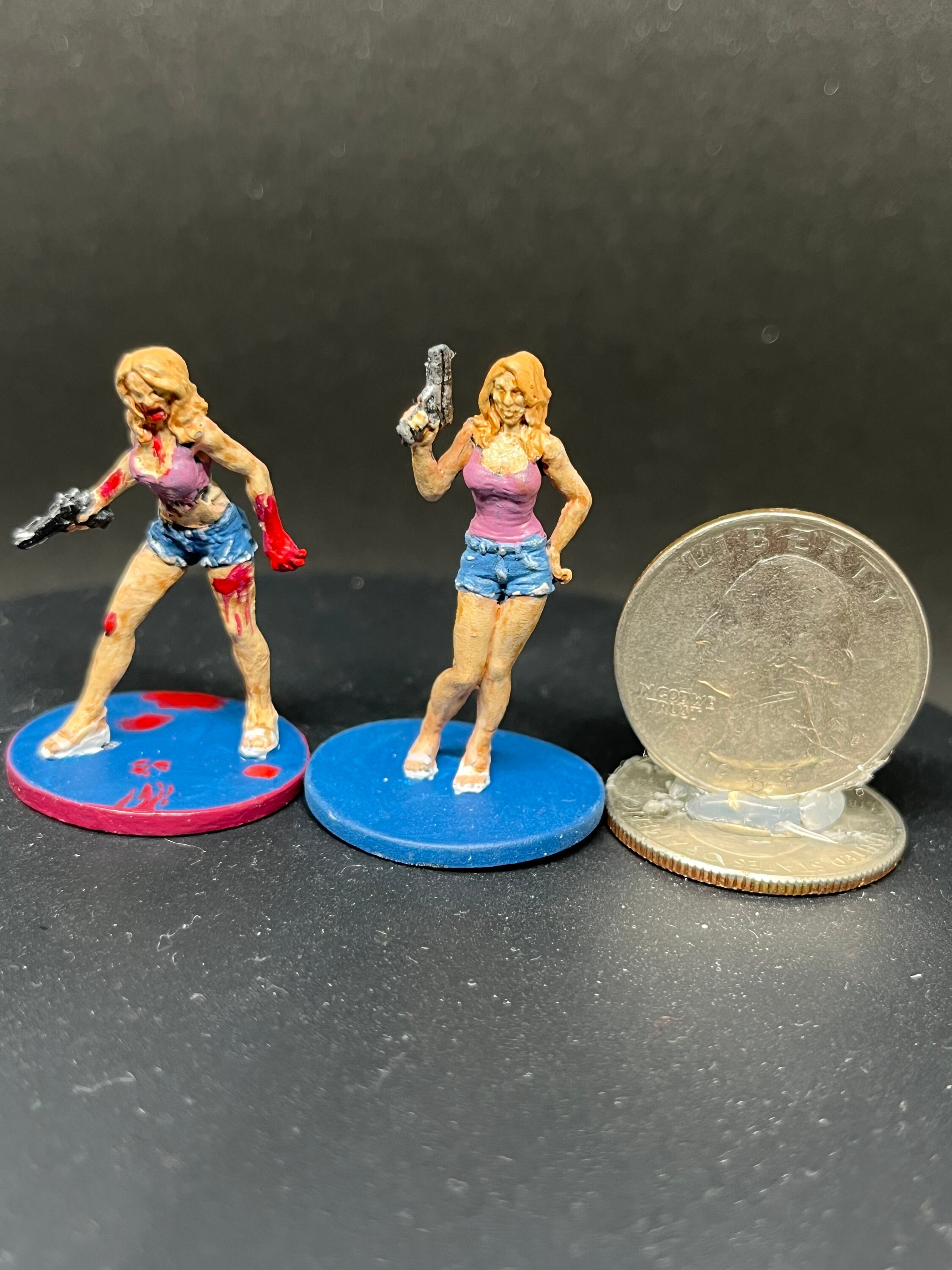 Figurines Big Bang Theory DC Pour Zombicide V2 - Neuves - Jeu De Société / Collection