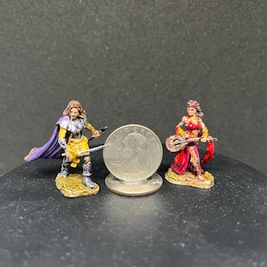 Female Human Bard D&D miniatures