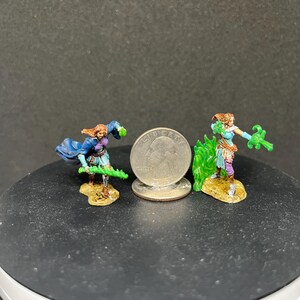 Female Human Sorcerer Warlock Multiclass D&D miniatures