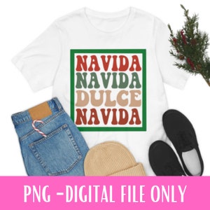 Navidad, Navidad, Dulce, Navidad PNG, Christmas Design PNG, Feliz Navidad PNG, Christmas in Spanish png, Digital download