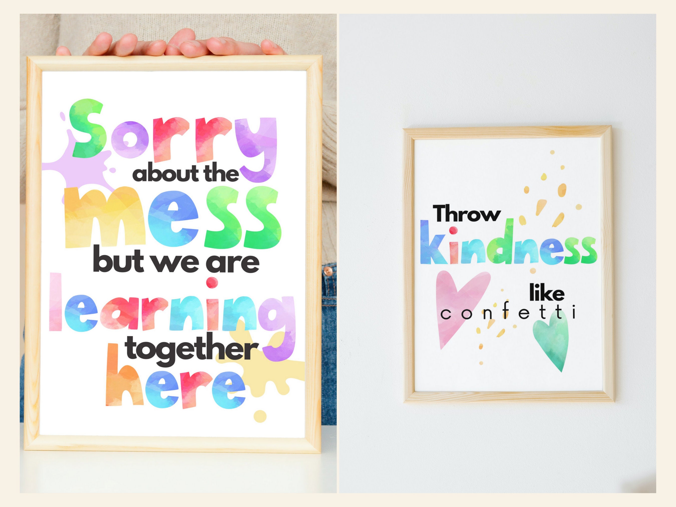 Classroom Inspirational Poster Quotes Decor Prints | Download Printable ...