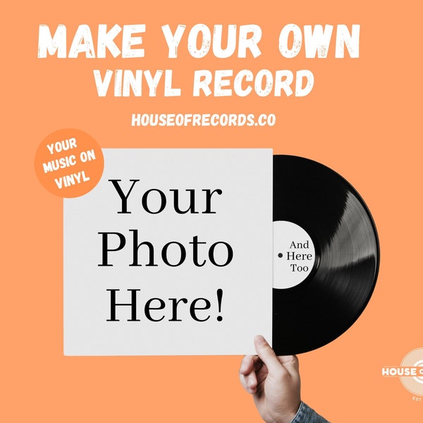 Custom 12" Vinyl Mixtape | Wedding Music Record | Bride & Groom Gift | Custom LP Record | Favorite Songs Gift | LP Record Gift