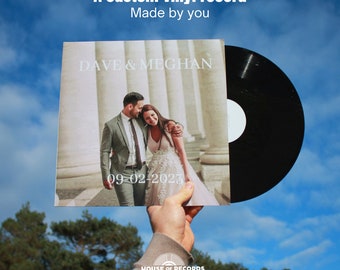 Mixtape vinyle personnalisé | Disque vinyle 12 po. | Liste de lecture de musique de mariage | Cadeau d'anniversaire | Disque vinyle personnalisé | Cadeau chansons préférées