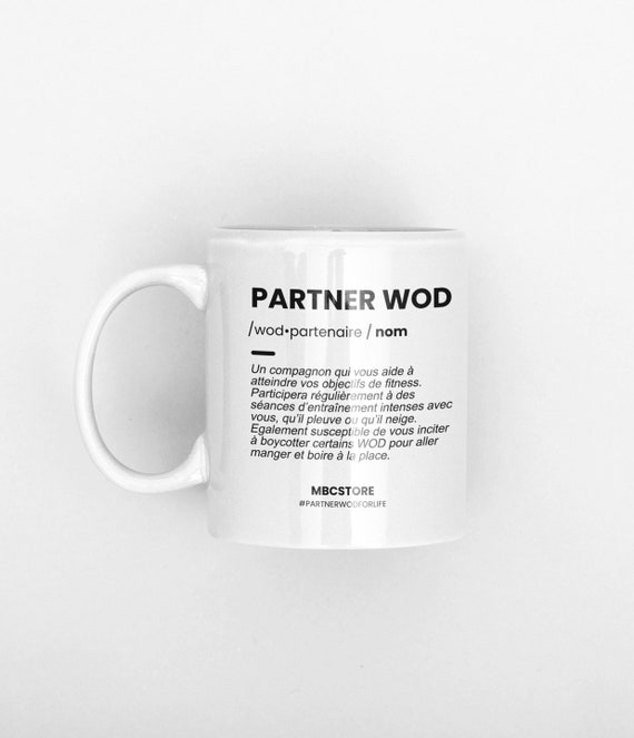 Mug Partner Wod Etsy Denmark