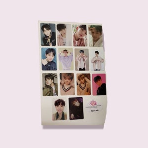TESOURO Cartão fotográfico oficial kpop
