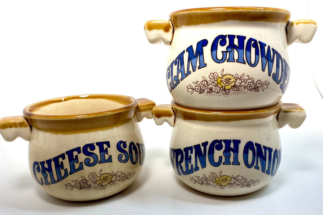 Stoneware Soup Crocks Made in Japan Etsy