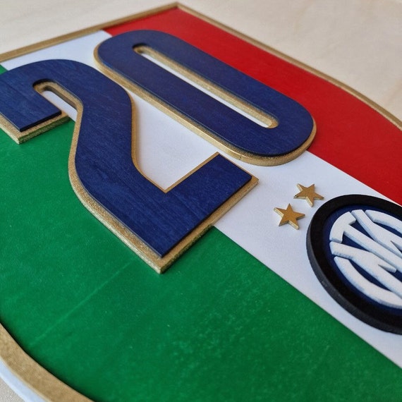 Adesivo Scudetto INTER 2024 | 20° Stella | PVC Lucido Per Auto/Moto | +2 Omaggio - Foto 6