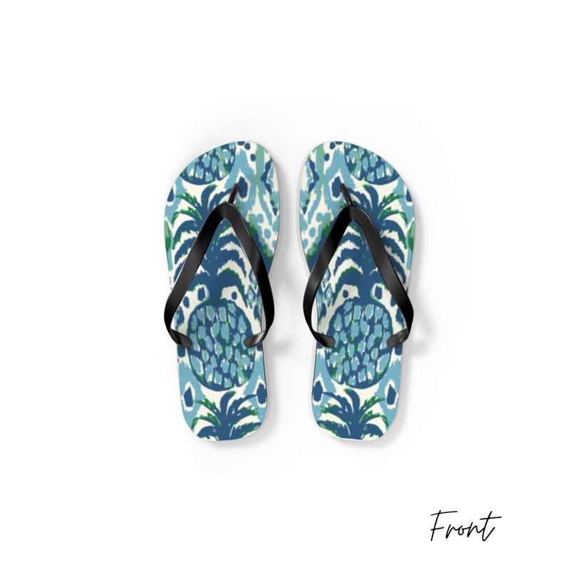 Slice Tropical Pineapple Print Women's Slip On Sneakers