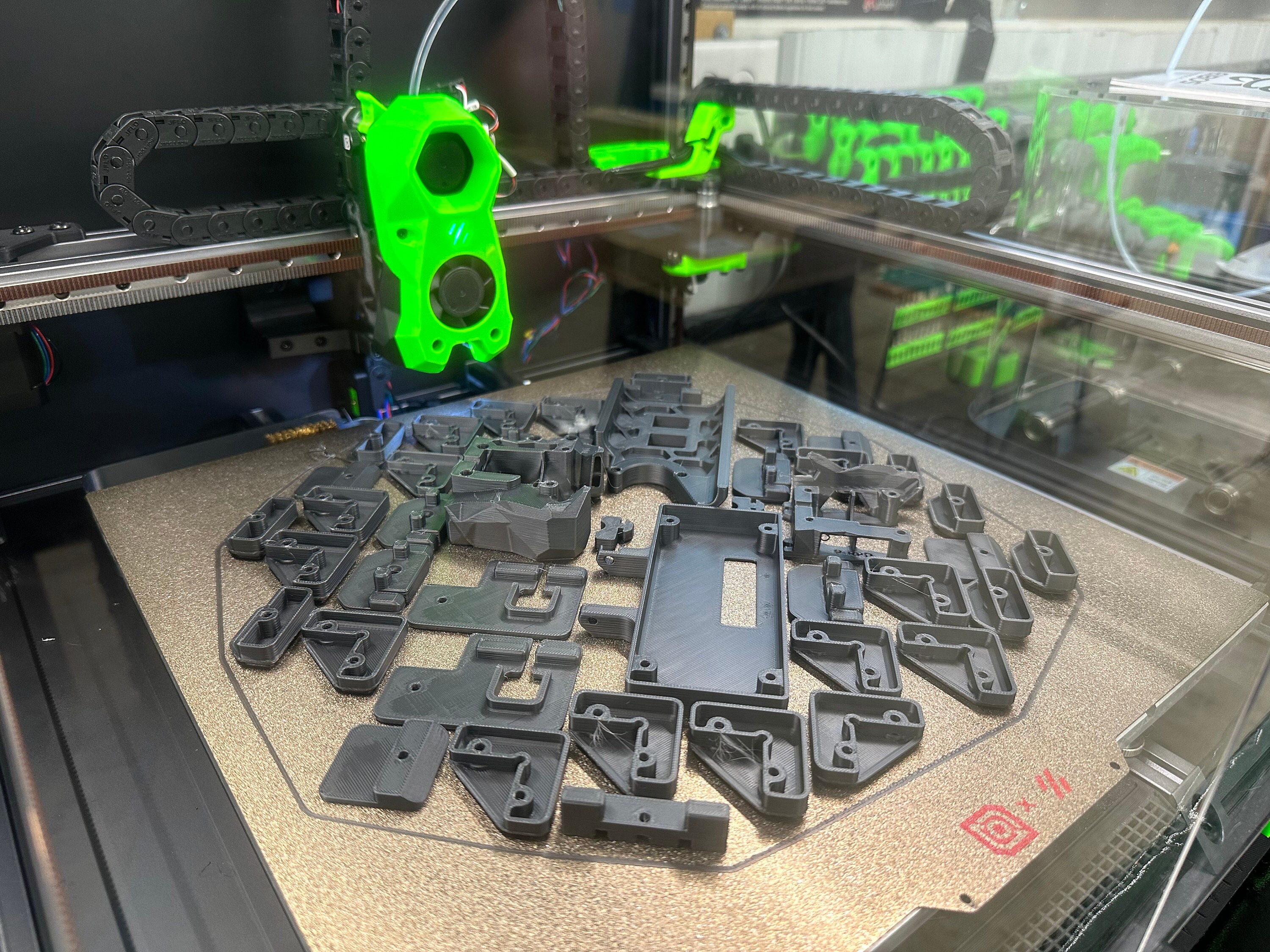 Voron V2.4 R2 3D Printed Printed Parts Functional Kit LDO and Formbot