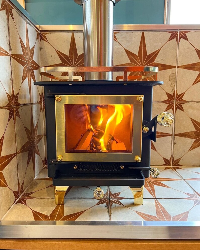 Mini Wood Stove Wood Burning Stove Duty Mini Stove Camping Etsy