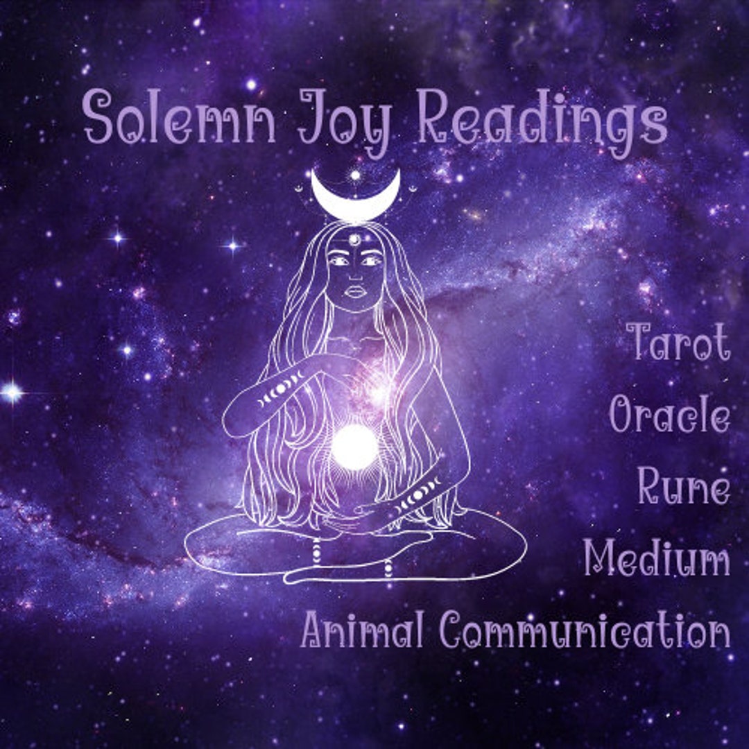 Solemn Joy Full Spread With Extra Rune and Oracle Etsy