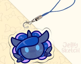 MLP Phone Charm | Princess Luna | double-sided acrylic charm