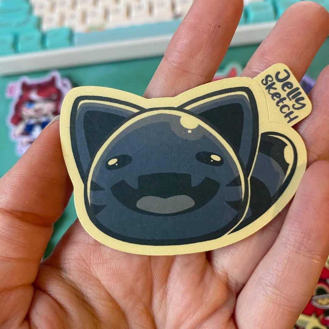 Slime Rancher Sticker Tabby Slime - Etsy
