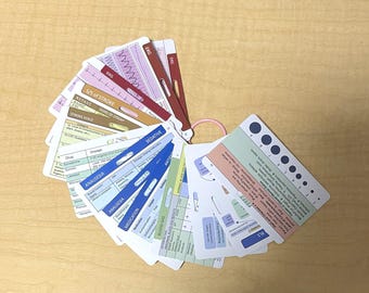 ICU Nurse Badge 12 Cards: Critical Care Reference, EKG Rhythms (PDF)