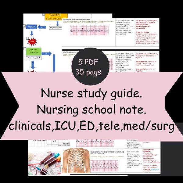 Nurse Lab Interpretation Etsy