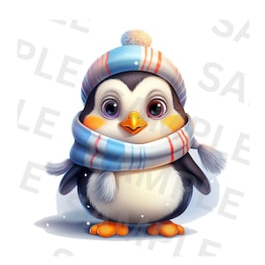 Lindo bebé pingüino PNG Clipart, transparente amante de los animales imprimir niño Clip Art, diseño de clip art, camiseta de sublimación imprimible DIY, taza, dibujos animados