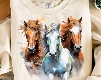 Western Horses Png, Horse Rodeo Sublimation Design, Wild Horse Png, Horse Lover Png, Equestrian PNG, Instant Download, Horseback PNG