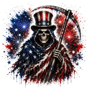 Grim Reaper Flag - Etsy