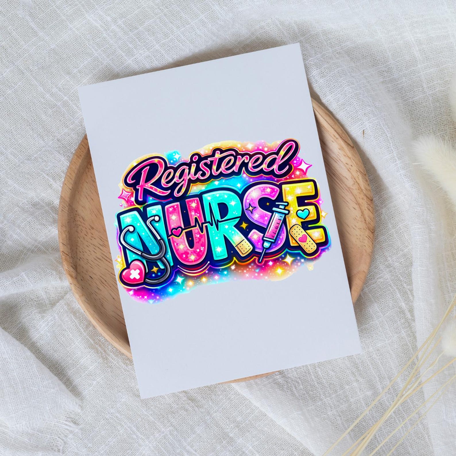 Registered Nurse PNG, Sublimation Design, RN Png Designs, Nurse Life ...