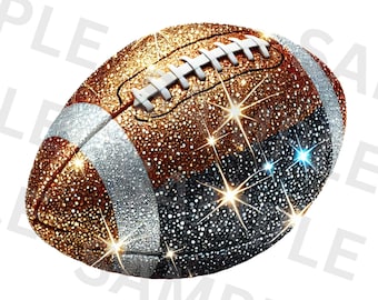 Voetbal png, glitter voetbal png, sublimatieontwerp, wedstrijddag, voetbal mama, sport png, voetbal girly, herfst png, voetbal preppy png
