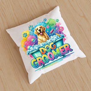 Dog Groomer PNG, Sublimation Design, Dog Lover Png, Pet Groomer Png, T-Shirt Design, Png Designs Trendy, Digital Download, DTF Png image 9